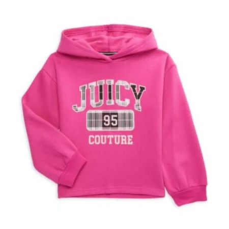 JUICY COUTURE Girl's Logo Pullover Hoodie