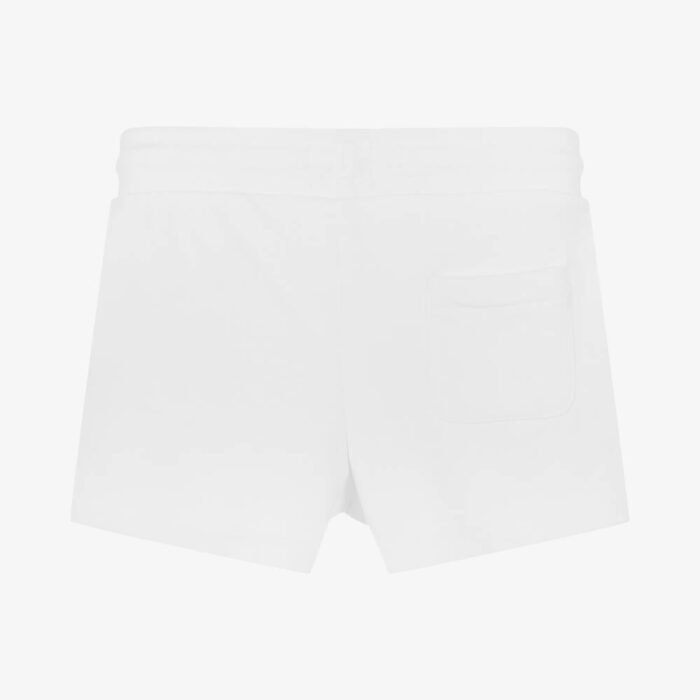 JUICY COUTURE GIRLS COTTON SHORTS - WHITE - Image 2