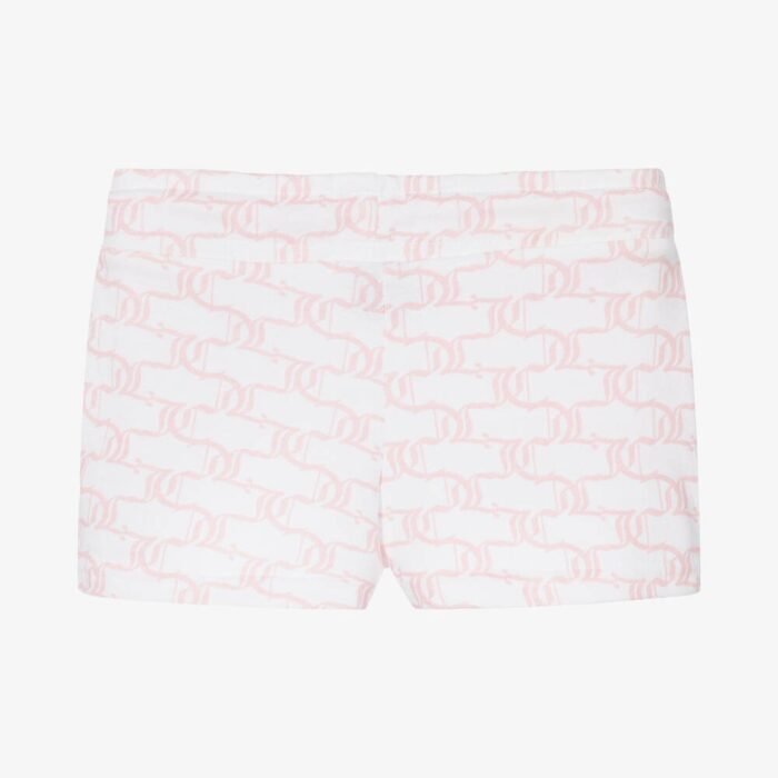 JUICY COUTURE GIRLS WHITE COTTON SHORTS - Image 2